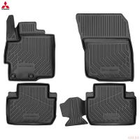 Коврики 3D салона оригинальные для Mitsubishi Outlander (2012-2022) 2WD/4WD № MZ353017