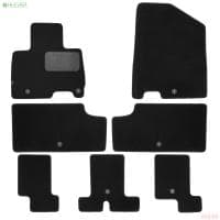 Коврики салона текстильные Premium для Kia Carnival Premium (2021-2025) 7 шт. № KLEVER0302507022110kh