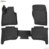 Коврики в салон 3D Format для Volkswagen Touareg (2010-2018) 2-х зонный климат-контроль № FORMAT.3D.51.31.210k