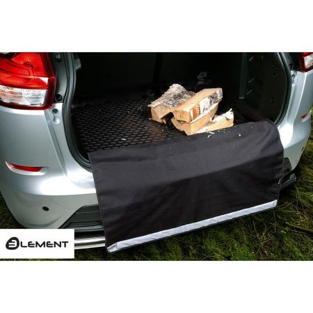 Коврик в багажник с функцией защиты бампера Econom для Renault Sandero Stepway (2014-2022) № ELEMENT.SET.009