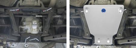 Защита редуктора для Ford Kuga 4WD (2013-2025) № 333.1869.1