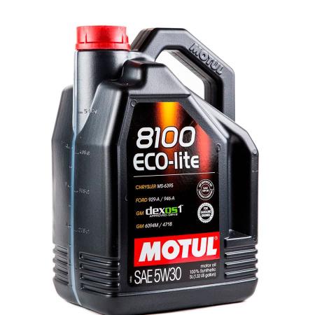 Масло моторное Motul 8100 Eco-Lite 5W30 синтетическое 5л 108214