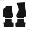 Коврики салона Klever текстильные Econom для Audi A4 АКПП седан (2007-2015) № KLEVER010412101200k