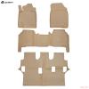 Коврики салона Element для Toyota Land Cruiser 200 (2007-2012) 3 ряда бежевые № NLC.48.17.212k