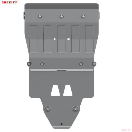 Защита картера и КПП для Audi A6 Allroad (2015-2018) № 02.3026