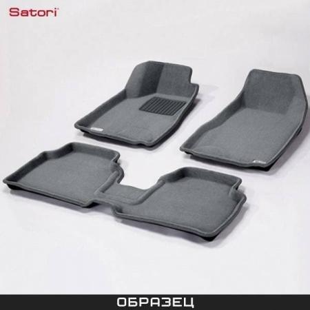 Коврики салона Satori Liner 3D Basic текстильные серые для Land Rover Range Rover Sport (2008-2013) № SI 02-00124