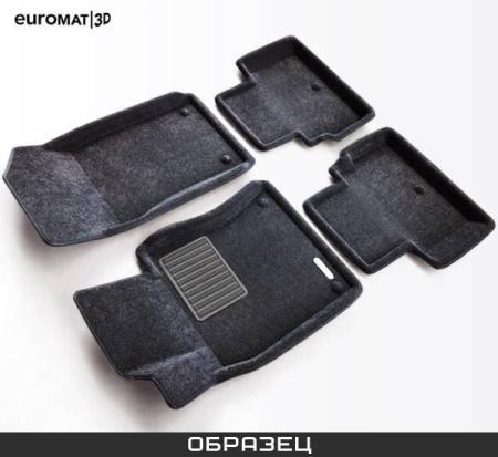 Коврики салона Euromat3D 3D Business текстильные (Euro-standart) для Mercedes S-Class (W221L) (2006-2013) № EMC3D-003508