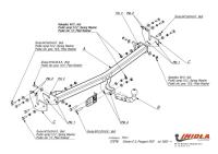 Фаркоп Imiola для Peugeot 1007 (2005-2009) № C.016