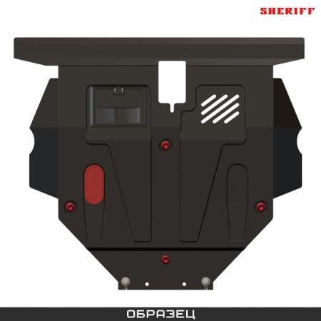 Защита радиатора для Renault Alaskan (2017-2024) № 18.3865