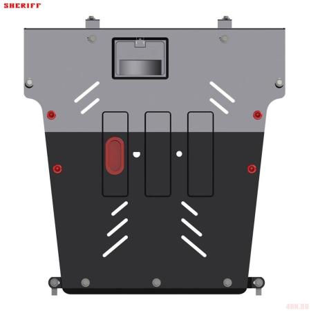 Защита картера и КПП для Ford Mondeo (2000-2007) № 08.0334