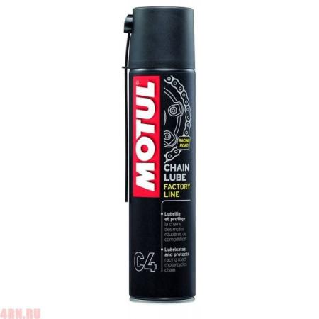 Смазка цепи Motul MC CARE C4 Chain Lube Factory Line 0,400л.102983 moto