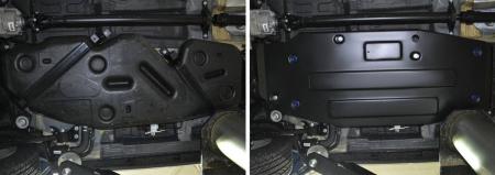 Защита топливного бака для Geely Atlas (2018-2021) № 111.1915.1