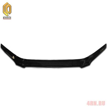 Дефлектор капота CA Plastic "Exclusive" Classic черный для Toyota RAV4 (2006-2008) № 2010060101270