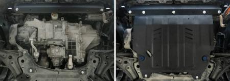 Защита двигателя и КПП для Ford EcoSport (2014-2018) № 111.1852.1