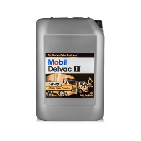 Масло моторное Mobil Delvac 1 5W40 синтетическое 20л 152709