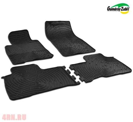 Коврики салона Gumarny Zubri для Toyota Land Cruiser 200 (2008-2012) № ST 32-00287