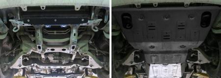 Защита радиатора и двигателя для Toyota Hilux (2007-2015) № 222.5790.1
