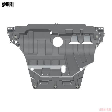 Защита картера и КПП для Skoda Octavia A7 (2013-2020) № 21.SL 9034