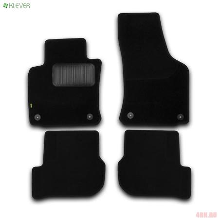 Коврики в салон Klever текстильные Standart для Skoda Octavia седан (2008-2013) № KLEVER02450801210kh