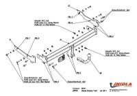 Фаркоп Imiola для Skoda Octavia (1998-2004) № Z.010