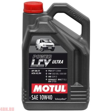 Масло Motul POWER LCV EURO+ 5W40 5л 67057