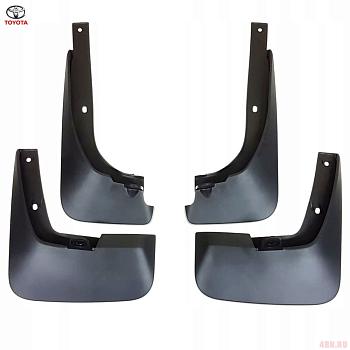 Брызговики передние и задние оригинальные для Toyota Auris (2012-2018) 4 шт. № 5300802010
