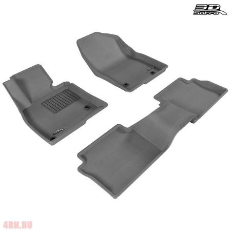 Коврики салона Sotra Liner 3D Lux серые для Mazda 3 (2003-2009) № STR74-00136