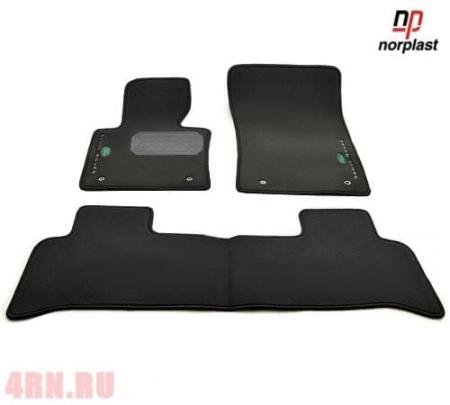 Коврики салона Norplast текстильные для Land Rover Range Rover Vogue (2010-2012) № NPL-VTe-460-660a