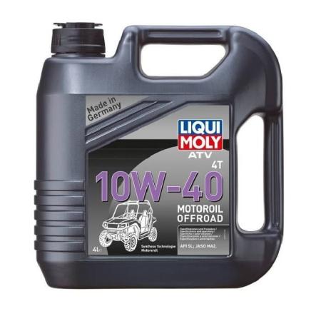 Масло моторное НС-синтет. для квадроциклов 10W40 LIQUI MOLY 4л ATV 4T Motoroil артикул 7541