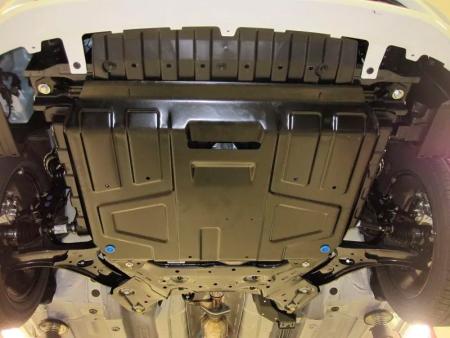 Защита картера и КПП для Hyundai Solaris (Accent/Verna) (2010-2016) № 10.1911 V1