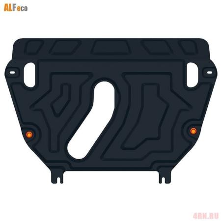 Защита двигателя и КПП для Toyota RAV4 (2006-2009) № ALF-24.65 AL 4