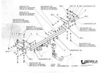 Фаркоп Imiola для Nissan Qashqai+2 (2006-2014) быстросъемное крепление № N.A32