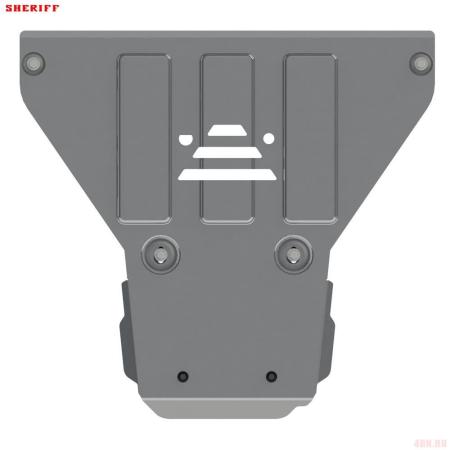 Защита КПП для Audi Q7 (2015-2024) quatrtro Tiptronic № 02.2978