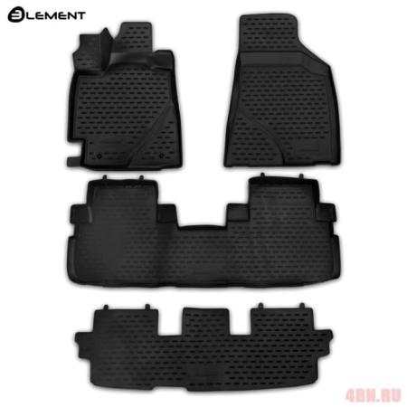 Коврики салона Element для Toyota Highlander (2010-2014) № NLC.48.50.210kh