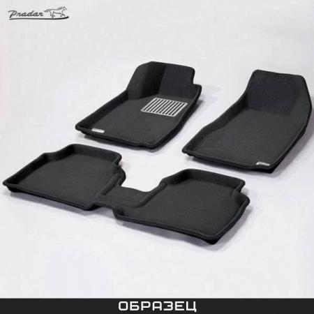 Коврики салона Pradar 3D текстильные для Toyota Land Cruiser Prado 150 (2014-2024) № SI 19-00254