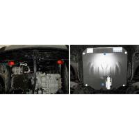 Защита двигателя и КПП для Hyundai Grand Santa Fe (2013-2018) № 333.2341.1