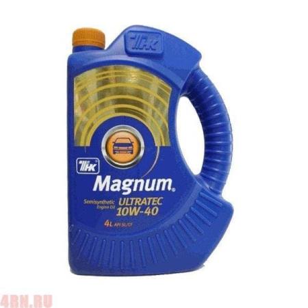 Масло ТНК Magnum Ultratec 10W40 моторное полусинтетическое 4л