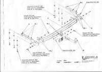 Фаркоп Imiola для Toyota RAV4 (2005-2010) № T.027
