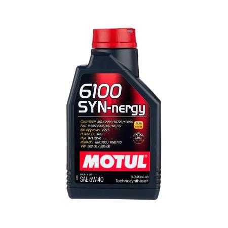 Масло моторное Motul 6100 Syn-Nergy 5W40 1л 107975