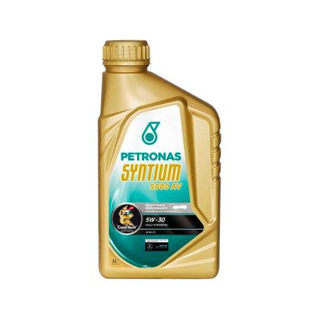 Масло моторное Petronas Syntium 5000 AV 5W30 синтетическое 1л 18131619