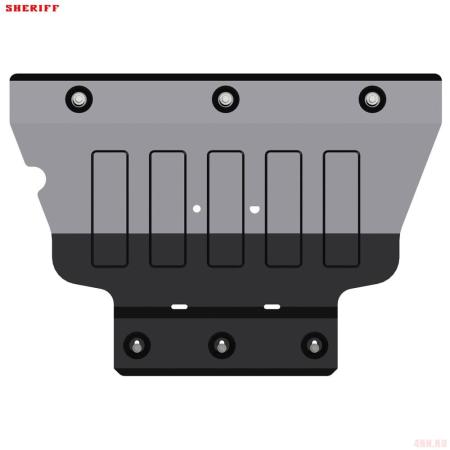 Защита двигателя и КПП для Volkswagen Golf 7/Seat Leon Referance (2013-2019) № 26.2415