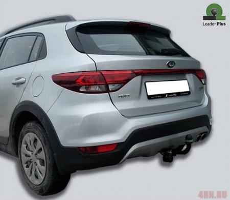 Фаркоп Лидер Плюс для Kia Rio хэтчбек X-Line (2017-2024) № K123-A