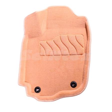 Коврики салона 3D текстильные для Toyota RAV4 (2012-2018) бежевые № 84112