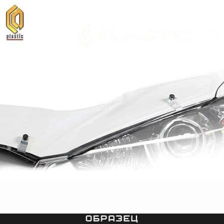 Дефлектор капота CA Plastic Classic прозрачный для Mitsubishi Montero (2002-2006) № 2010010208639