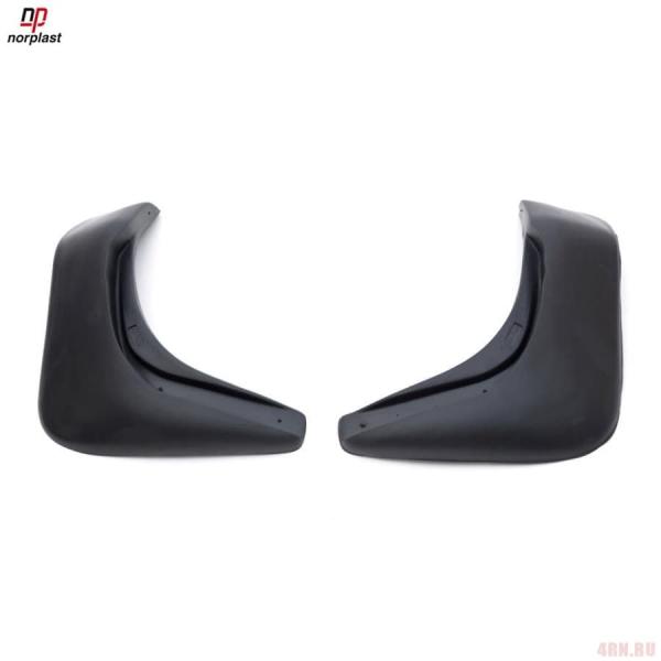 Брызговики задние для Nissan Terrano 2WD/4WD (2014-2022) № NPL-Br-61-74B
