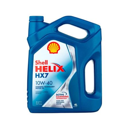 Масло моторное Shell Helix Diesel HX7 10W40 полусинтетическое 4л 550046373