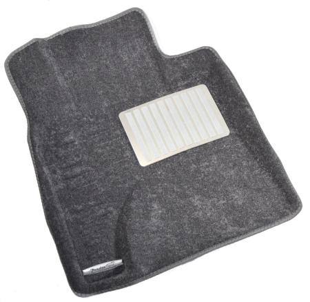 Коврики салона Pradar 3D текстильные серые для Toyota Land Cruiser 200 (2008-2012) № SI 09-00196