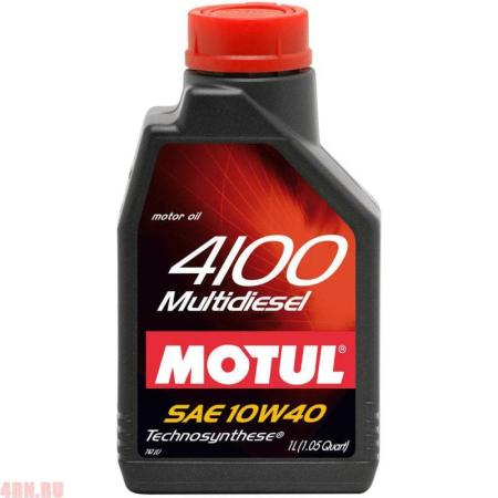 Масло Motul 4100 Multidiesel 10W40 моторное полусинтетическое 1л