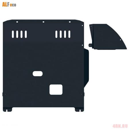 Защита картера и КПП для Citroen Jumper (2006-2022) № ALF1708