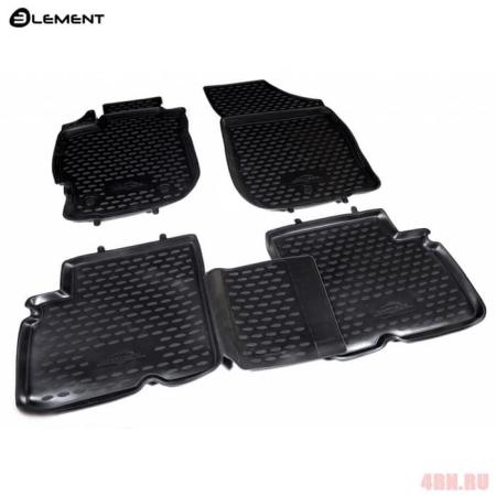 Коврики салона Element для Nissan Almera G11 (2012-2018) № CARNIS10049